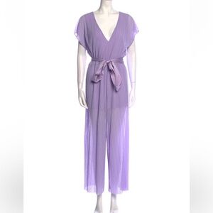 Alice + Olivia Lavender Jumpsuit
